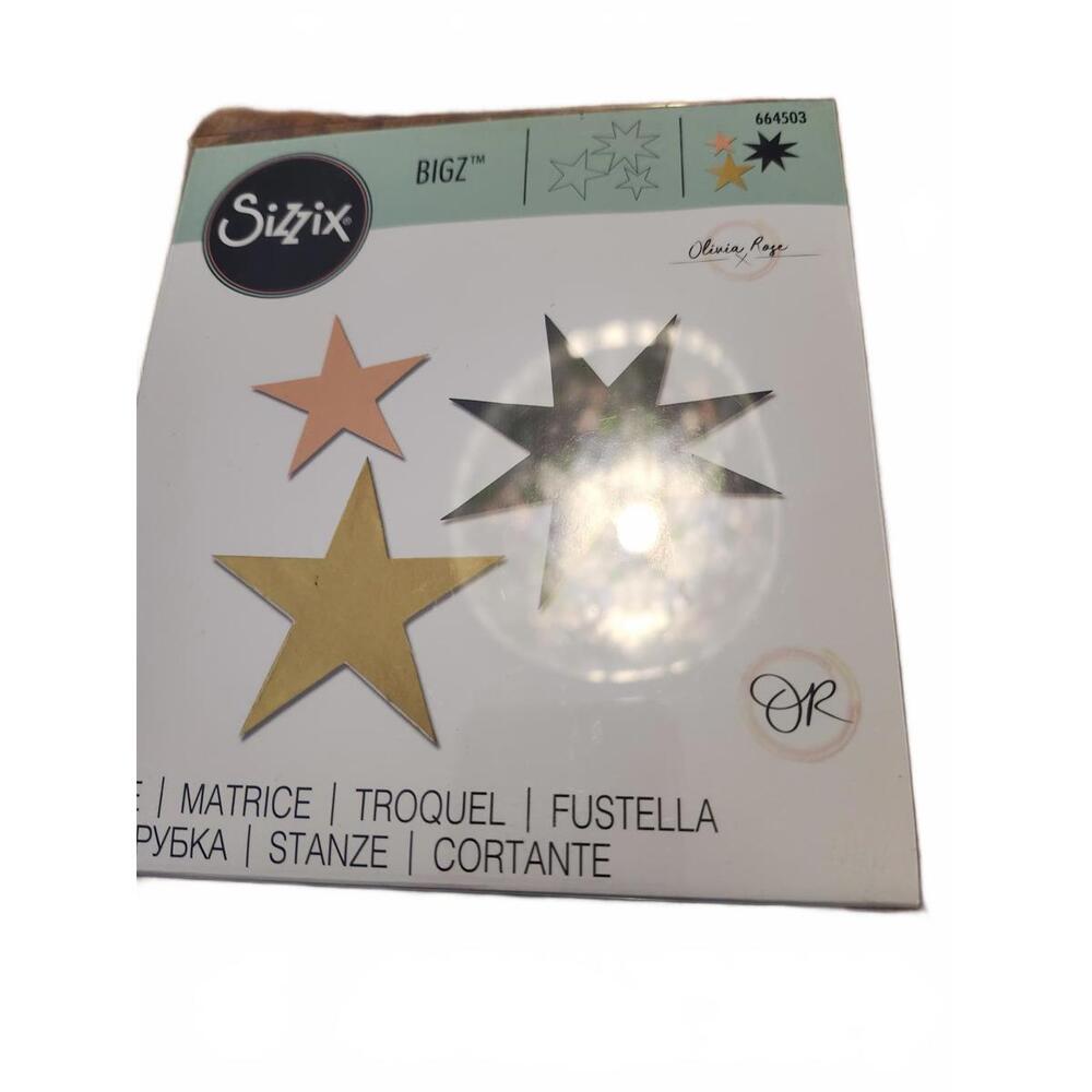 Sizzix big die cuts stars